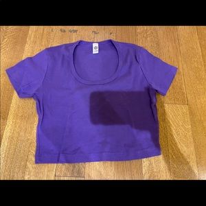 NWOT✨ American Apparel crop t shirt
